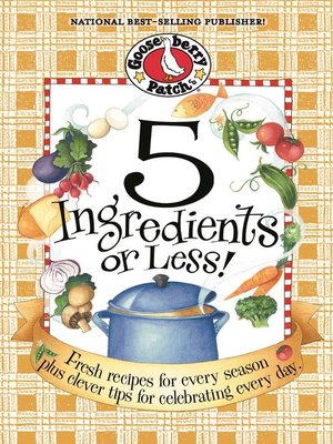 cover image of 5 Ingredients or Less Cookbook